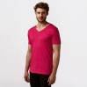 X.O V-Ausschnitt T-Shirt Männer - BE/bright rose (1425_E1_F_P_.jpg)
