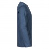 T-shirt manches longues col V grandes tailles Hommes - HN/Heather navy (1460_G3_G_1_.jpg)