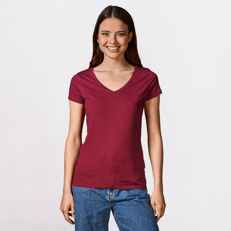 T-shirt col V Femmes - A5/Berry (1525_E1_A_5_.jpg)