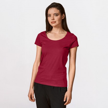 T-shirt décolleté Femmes - A5/Berry (1545_E1_A_5_.jpg)