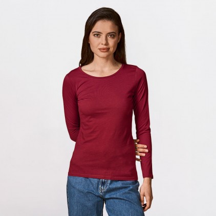 Roundneck Longsleeve Women - A5/Berry (1565_E1_A_5_.jpg)