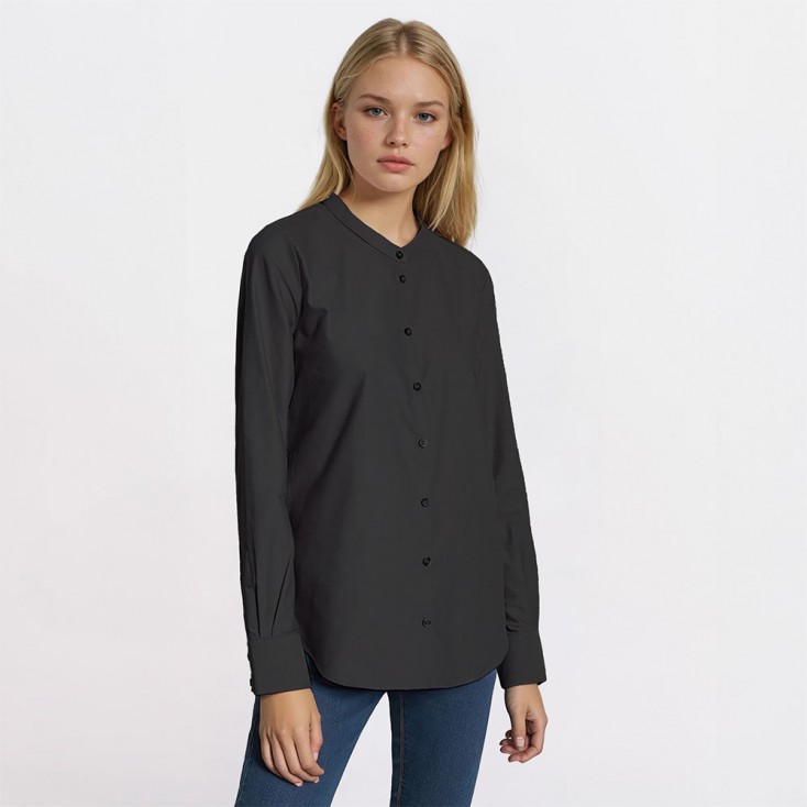 Long-Bluse Frauen - CA/charcoal (CS-6025_E1_G_L_.jpg)