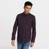 Twill Shirt Men - X9/dark blue-red (CS-6040_E1_X_9_.jpg)
