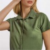 Robe de polo Femmes - CS/khaki (CS-8000_G2_C_H_.jpg)