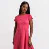A-Linien Kleid Frauen - BE/bright rose (CS-8010_G2_F_P_.jpg)
