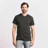 T-shirt Premium col V Hommes - CA/charcoal (3025_E1_G_L_.jpg)