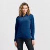 Sweatshirt col camionneur en polaire recyclée Femmes - FN/french navy (7925_E1_D_J_.jpg)