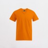 T-shirt Premium col V grandes tailles Hommes - OP/orange (3025_F1_H_B_.jpg)