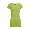 T-shirt long col V slim grandes tailles Femmes - WL/wild lime (3087_G1_C_AE.jpg)