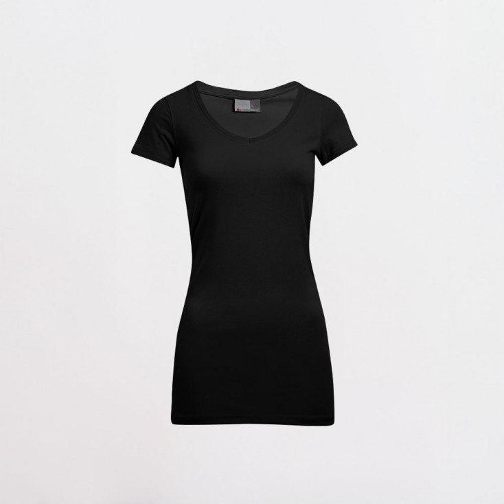 T-shirt long col V slim grandes tailles Femmes - 9D/black (3087_F1_G_K_.jpg)