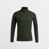Rollkragen Langarmshirt Plus Size Männer - HG/hunting green (3407_F1_H_P_.jpg)