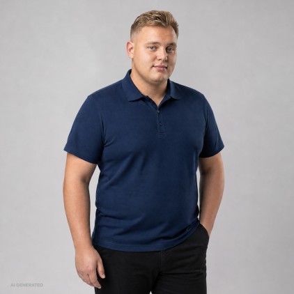 Polo supérieur grandes tailles Hommes - 54/navy (4001_F1_D_F_.jpg)