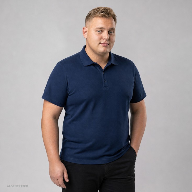 Polo supérieur grandes tailles Hommes - 54/navy (4001_F1_D_F_.jpg)