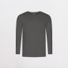 T-shirt Premium manches longues grandes tailles Hommes - SG/steel gray (4099_F1_X_L_.jpg)