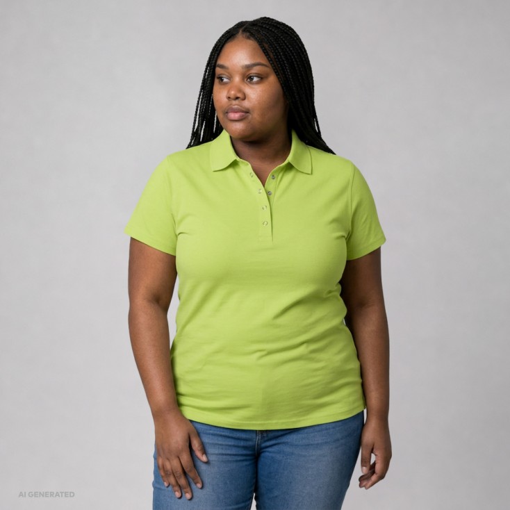 Interlock Poloshirt Plus Size Frauen - WL/wild lime (4250_F1_C_AE.jpg)