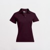 Polo interlock grandes tailles Femmes - BY/burgundy (4250_F1_F_M_.jpg)