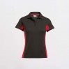 Polo fonctionnel grandes tailles Femmes - DF/h.green-red (4525_F1_Y_UE.jpg)