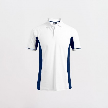 Polo fonctionnel grandes tailles Hommes - WO/white-indigo (4520_F1_I_A_.jpg)