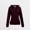 Veste sweat capuche zippée 80-20 grandes tailles Femmes - BY/burgundy (5181_F1_F_M_.jpg)