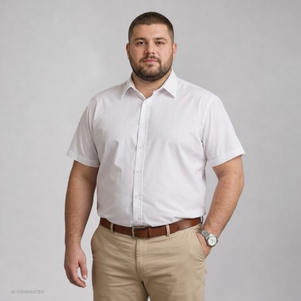 Business Kurzarm-Hemd Plus Size Männer - 00/white (6300_F1_A_A_.jpg)
