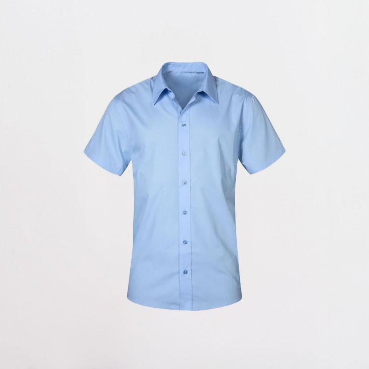 Business Kurzarm-Hemd Plus Size Männer - LU/light blue (6300_F1_D_G_.jpg)