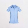 Chemise Business manches courtes grandes tailles Femmes - LU/light blue (6305_F1_D_G_.jpg)
