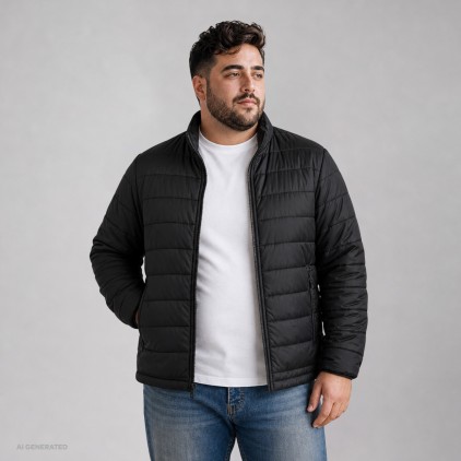 Padded Jacke C+ Plus Size Männer - 9D/black (7621_F1_G_K_.jpg)