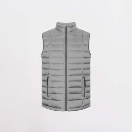 Padded Weste Plus Size Männer - NW/new light grey (7634_F1_Q_OE.jpg)
