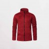 Knit fleece Jacket C+ Plus Size Men - H3/heather red (7720_F1_Q_K_.jpg)