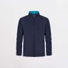 Doppel Fleece Zip Jacke Plus Size Männer - 5Q/navy-aqua (7961_F1_N_E_.jpg)