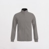 Veste polaire doublée grandes tailles Hommes - L9/light grey-black (7971_F1_G_W_.jpg)