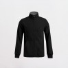 Double Fleece Jacket Plus Size Men - BL/black-light grey (7971_F1_I_B_.jpg)