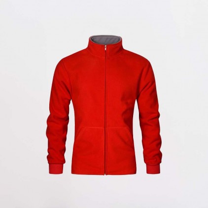 Veste polaire doublée grandes tailles Hommes - RT/red-light grey (7971_F1_X_K_.jpg)