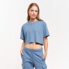 Crop Top Women - SB/stone blue (CS-6515_F1_S_B_.jpg)