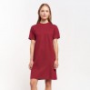 T-Shirt Kleid Damen - BY/burgundy (CS-8035_F1_F_M_.jpg)