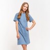 T-Shirt Kleid Damen - SB/stone blue (CS-8035_F1_S_B_.jpg)