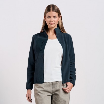 Women`s Canvas Fleece Jacket - 54/navy (7955_E1_D_F_.jpg)