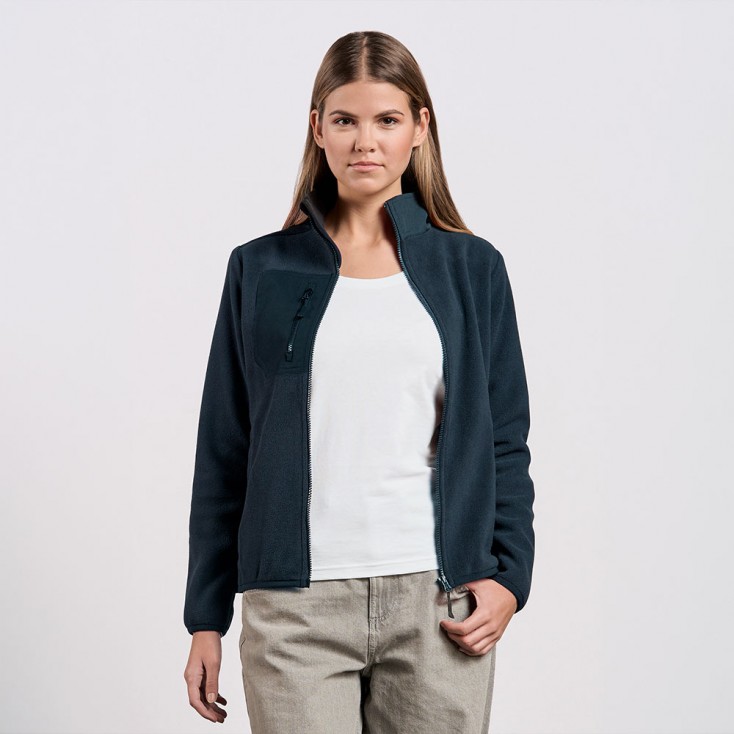 Women`s Canvas Fleece Jacket - 54/navy (7955_E1_D_F_.jpg)