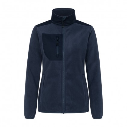 Women`s Canvas Fleece Jacket - 54/navy (7955_G1_D_F_.jpg)