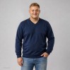 Sweat Premium col V grandes tailles Hommes  - 54/navy (5025_F1_D_F_.jpg)