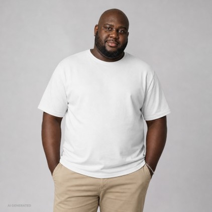 Oversized T-shirt Plus Size Men - 00/white (1410_F1_A_A_.jpg)
