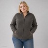 Doppel-Fleece Jacke Plus Size Frauen - SG/steel gray (7985_F1_X_L_.jpg)