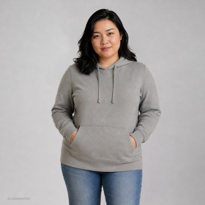 X.O Hoodie Plus Size Frauen - NW/new light grey (1781_F1_Q_OE.jpg)
