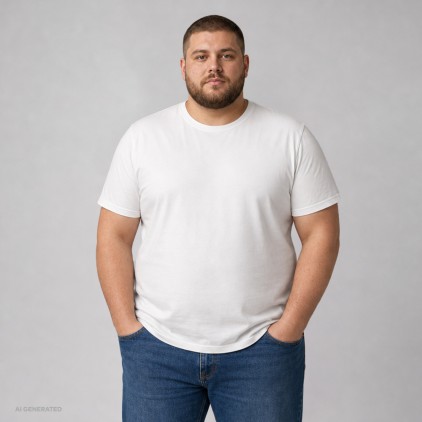 EXCD T-Shirt Plus Size Männer - 00/white (3077_F1_A_A_.jpg)