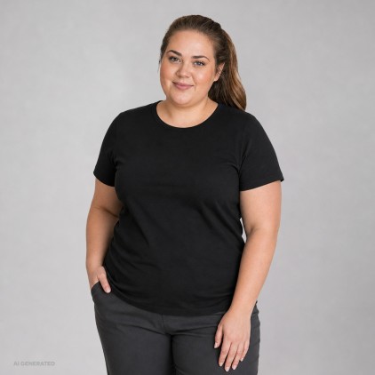 T-shirt Premium grandes tailles Femmes - 9D/black (images3005_F1_G_K_.jpg)