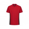EXCD Kontrast Polo Unisex Plus Size - RC/fire red-charcoal (images4590_G1_P_M_.jpg)