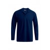 Heavy Longsleeve Polo shirt Men - 54/navy (images4600_G1_D_F_.jpg)