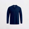 Heavy Longsleeve Polo shirt Men - 54/navy (images4600_F1_D_F_.jpg)