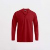 Heavy Longsleeve Polo shirt Men - 36/fire red (images4600_F1_F_D_.jpg)