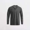 Heavy Longsleeve Polo shirt Men - SG/steel gray (images4600_F1_X_L_.jpg)